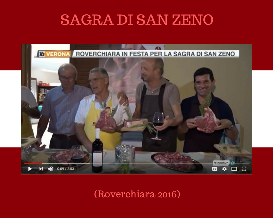 Video (non più disponibile) girato nel 2016 a Roverchiara (VR) in occasione della Sagra di San Zeno, con la partecipazione di Costanzo Compri ai fornelli