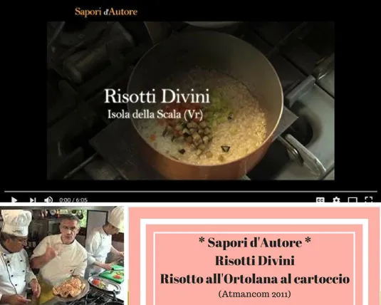 Risotto all’Ortolana al Cartoccio Sapori d’Autore 2011 Macelleria Costanzo