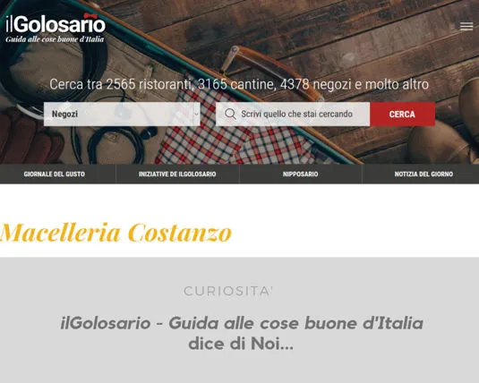 Macelleria Costanzo ilGolosario qualità Verona